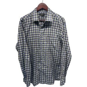 Rodd & Gunn Mens XL Plaid Woven In Italy Button Down Long Sleeve Shirt